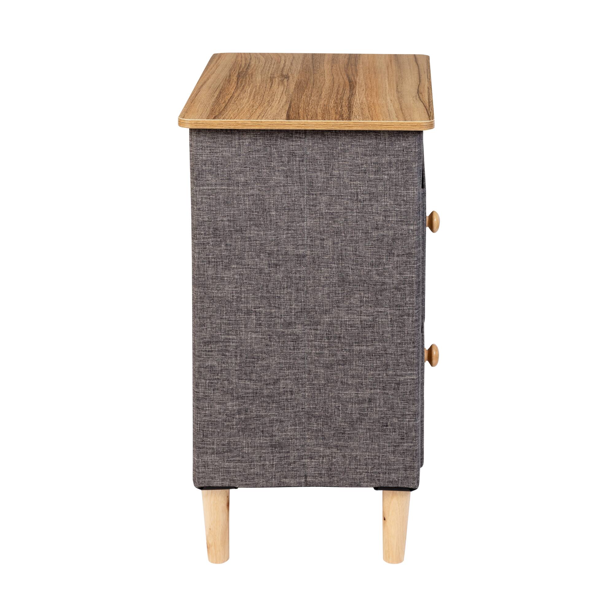 Honey Can Do 2 Drawer Fabric Storage Organizer